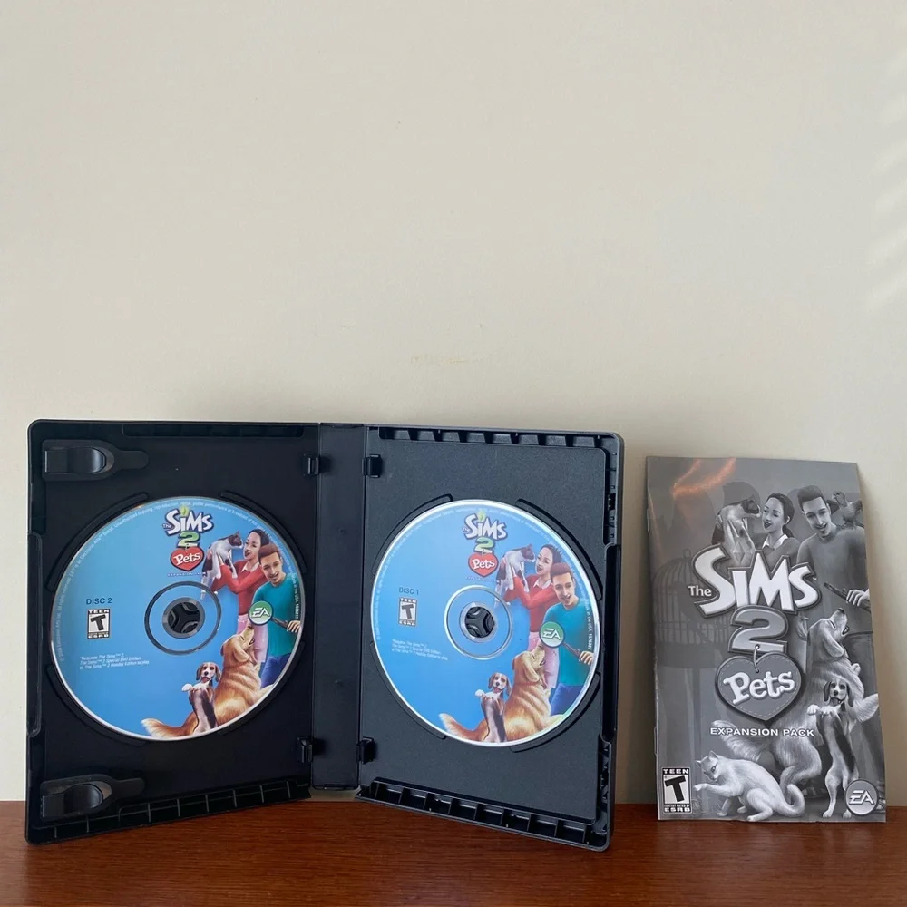 The Sims 2 (Lot of Four) Two Expansion Packs (PC CD ROM) Games 2005 - 2007
